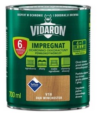 VIDARON Zaštitni i dekorativni impregnacijski premaz V18 0,7 L, hrast Winchester