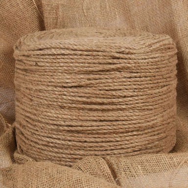 Uže od jute, 100 m x 4 mm