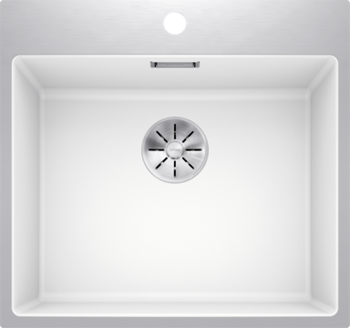 BLANCO Sudoper Subline 500-IF/A SteelFrame InFino, Silgranit, vulkan siva