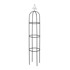 NORTHIX Vrtni obelisk, 200 cm, crna