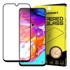 WOZINSKY Kaljeno staklo, potpuno ljepilo zaštitnik zaslona s kućištem u okviru za Samsung Galaxy A70 crno