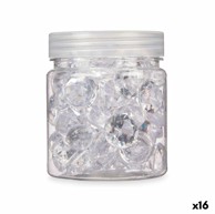 GIFT DECOR Ukrasno kamenje Dijamant, 150 g, 16 kom, prozirno