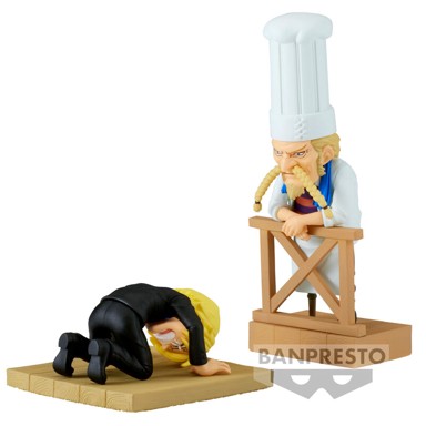 ONE PIECE Figura Sanji & Zeff, 8 cm