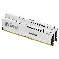 KINGSTON RAM memorija FURY Beast 64 GB DDR5 5200MT/s CL40 Kit (2x32 GB), bijela