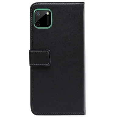 MOBILIZE PU kožna futrola tipa knjige za Realme C11, crna