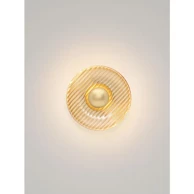 NOVA LUCE Zidna svjetiljka LED Lavina 8 W 320 lm IP20 3000K fi: 25 NL9236455, zlatna