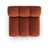 MICADONI HOME Ciglasta modularna sjedeća garnitura (srednji modul ) Lupine, 92x95x70,05 cm