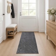 Tepih 50 x 200 cm 100% poliester 3 mm, periv antracit