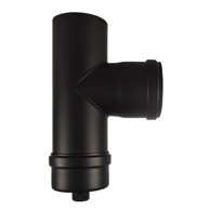 COLOR Pribor za dimovod T-komad, fi 80, s kondez poklopcem pelet