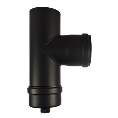 COLOR Pribor za dimovod T-komad, fi 80, s kondezpoklopcem pelet