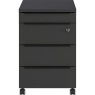 GERMANIA Antracitno sivi ormarić sa zaključavanjem 42x63 cm Mailand