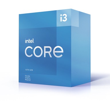 INTEL Procesor Core i3 10105F BOX, s. 1200, 4.4GHz, 6MB cache, Quad Core
