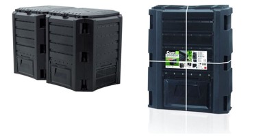 RAMDA Komposter, 800 l, crna