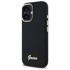 GUESS Silikonska futrola s metalnim logotipom za Apple iPhone 16 Plus