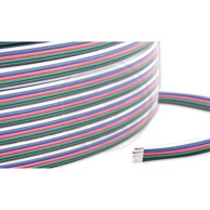 MASTER LED kabel za rgbw LED trake ravni 5-žilni colors 1 m