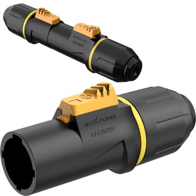 ONE RAC3MWP IP65 utikač, crna