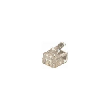 TRANSMEDIA Western RJ11 plug 6-4