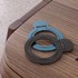 TECHSUIT Držač MagSafe telefonski prsten (MPR4), okrugli oblik, aluminijska legura, crni