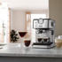 DELONGHI Aparat za kavu Linea EM450.M, srebrni