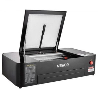 VEVOR Laserski graver i rezač, 500 × 300 mm, 55 W, s 16 MP kamerom