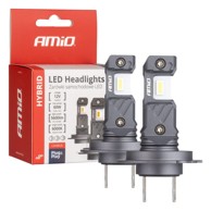 AMIO LED žarulja Hybrid H7/H18, CANBUS, 6000K, 60W