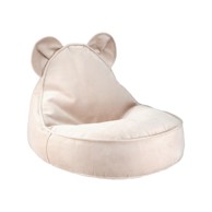 WIGIWAMA Bež baršunasti vreća za bebe Bear 
