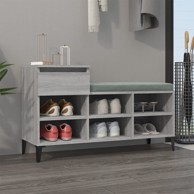 Ormarić za cipele boja hrasta 102x36x60 cm konstruirano drvo