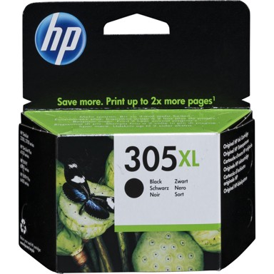 HP Tinta 3YM62AE 305 XL ORIGINAL, crna, 240 str.