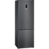 SIEMENS iQ300 Samostojeći kombinirani hladnjak KG49NXXEA, 438 l, crni/nehrđajući čelik