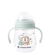 KIKKA BOO Bočica sa silikonskim usisnikom 240 ml, Savanna, mint