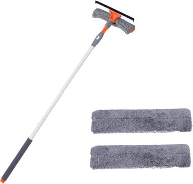 HOME & MARKER Prskalica za pranje prozora set WINDCLEANCLOTH