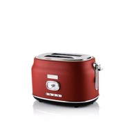 WESTINGHOUSE Toster Retro 2 Slice, 2 utora, 815 W, crveni