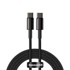 BASEUS USB kabel tip C, 100 W, 5 A, 2 m, crni
