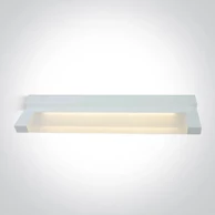 Zidna svjetiljka, LED, 20 W, WW, IP44, 230 V, bijela