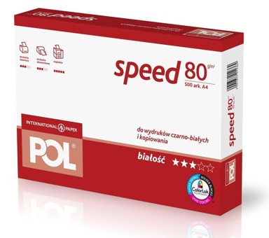 Fotokopirni papir ND39_13580 Polspeed, A4, 80 g, 500 listova