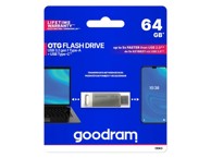 GOODRAM USB stick GoodDrive ODA3 3.2 64GB, USB-C, USB-A