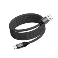 MOBILE-ORIGIN Kabel za punjenje i prijenos podataka MC2-USBA-1M-BLK, magnetski, USB-A na USB-C, 1 m