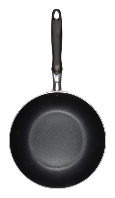 RESTO Tava za wok 93602, aluminij Ø 28 cm, siva