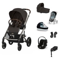 CYBEX Dječja kolica Balios S Lux set XL – čokoladno smeđa