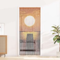 Zavjesa za vrata protiv insekata, 90 x 200 cm, zalazak sunca