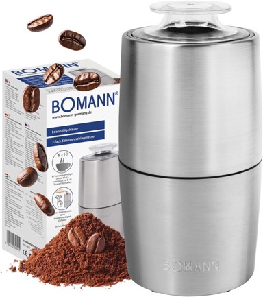 BOMANN Mlinac za kavu 150 W, 60 g, inox