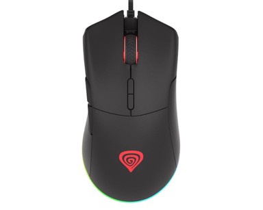 GENESIS Miš Krypton 290, žičani, crni