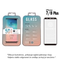 TECHANCY Kaljeno staklo Full Cover 5D za iPhone 7/8 Plus