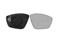 VAN WEZEL Ogledalo retrovizora Peugeot 208, desno, grijano