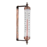 ESSCHERT DESIGN Termometar za prozor 25 cm, brončana boja