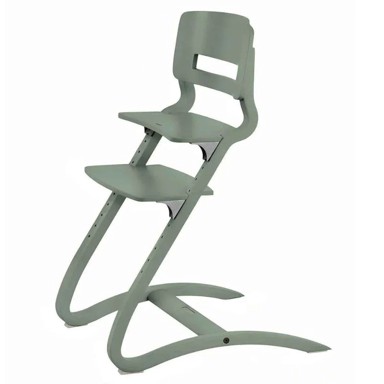 LEANDER Stolica za hranjenje Louie, bukva, Sage Green