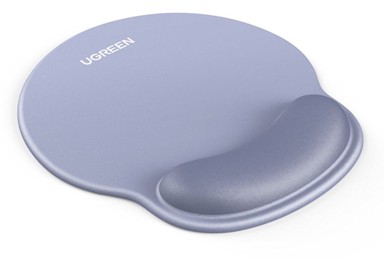 UGREEN Podloga za miš s naslonom za zapešće, sivo-modra
