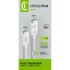 CELLULARLINE Kabel, 10Gbps, USB-C to USB-C, 150 cm, bijeli