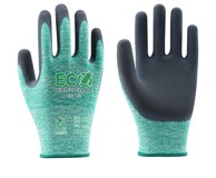 Vrtne rukavice s premazom, reciklirane, vel.8