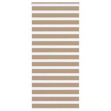 Zebra zavjesa, 95 x 230 cm, širina tkanine 90,9 cm, poliester, pješčano smeđa